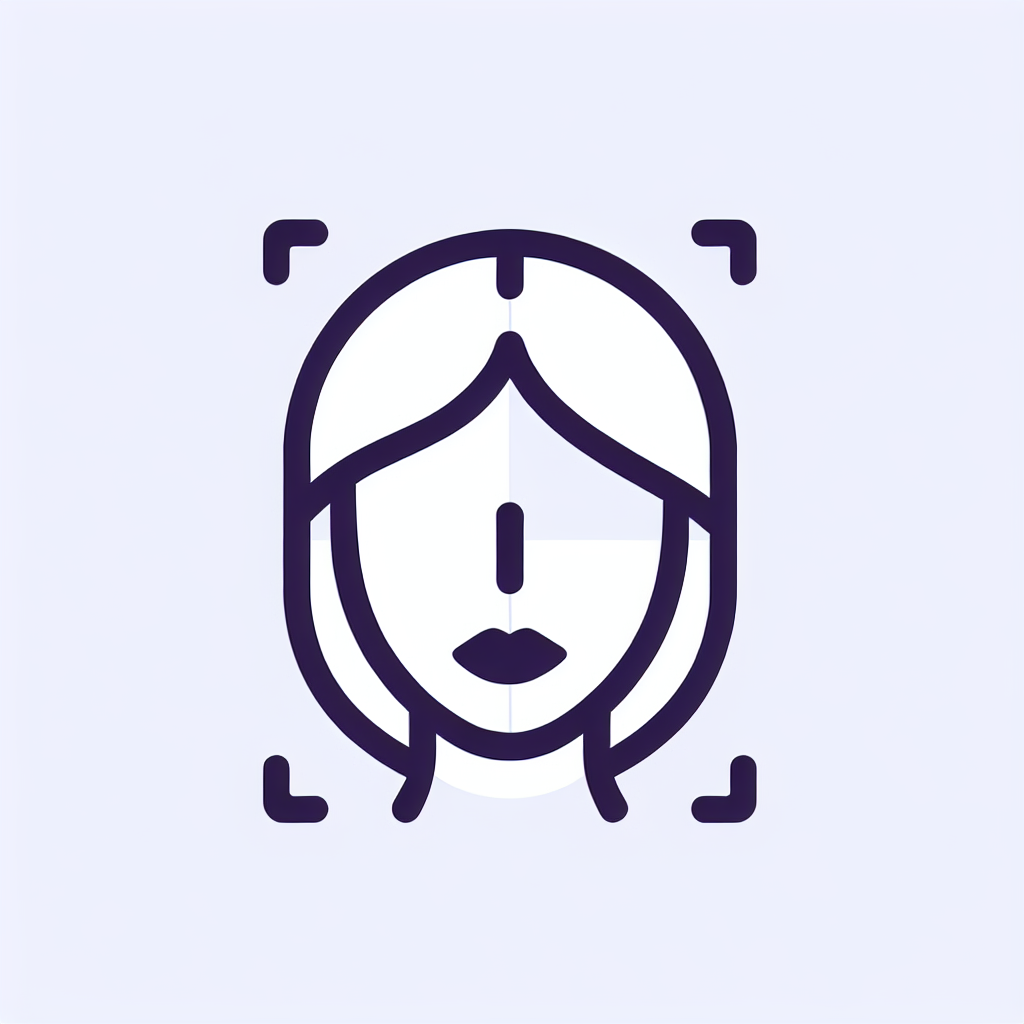 Oblong face shape illustration